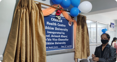 Inauguration of the University Health Centre CHARAK