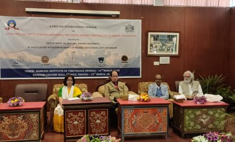 A Two day International Seminar on "Good Life and Development:Exploring the Visual History and Culture of Sikkim and beyond"-14.03.2024